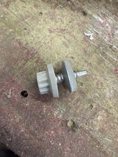 MOULDED HEAD STITCHING SCREW 20mm WASHER (PER 100) Light Grey