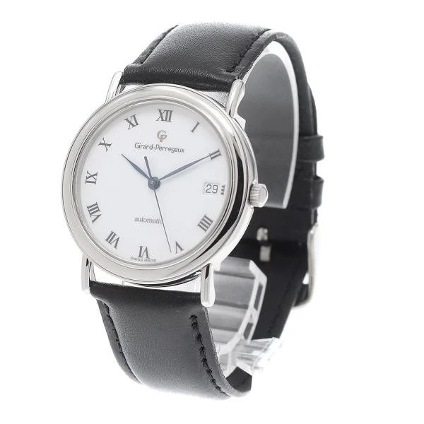 Girard Perregaux — Girard-Perregaux 4797 34mm SS White Dial Automatic Date Watch #C15426