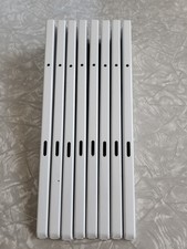 Rubbermaid 11.5" Twin Track Shelf Bracket White Pack of 8 Used part FG4C0502WHT