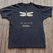 National Geographic why am i so fly dragonfly Unisex T-Shirt