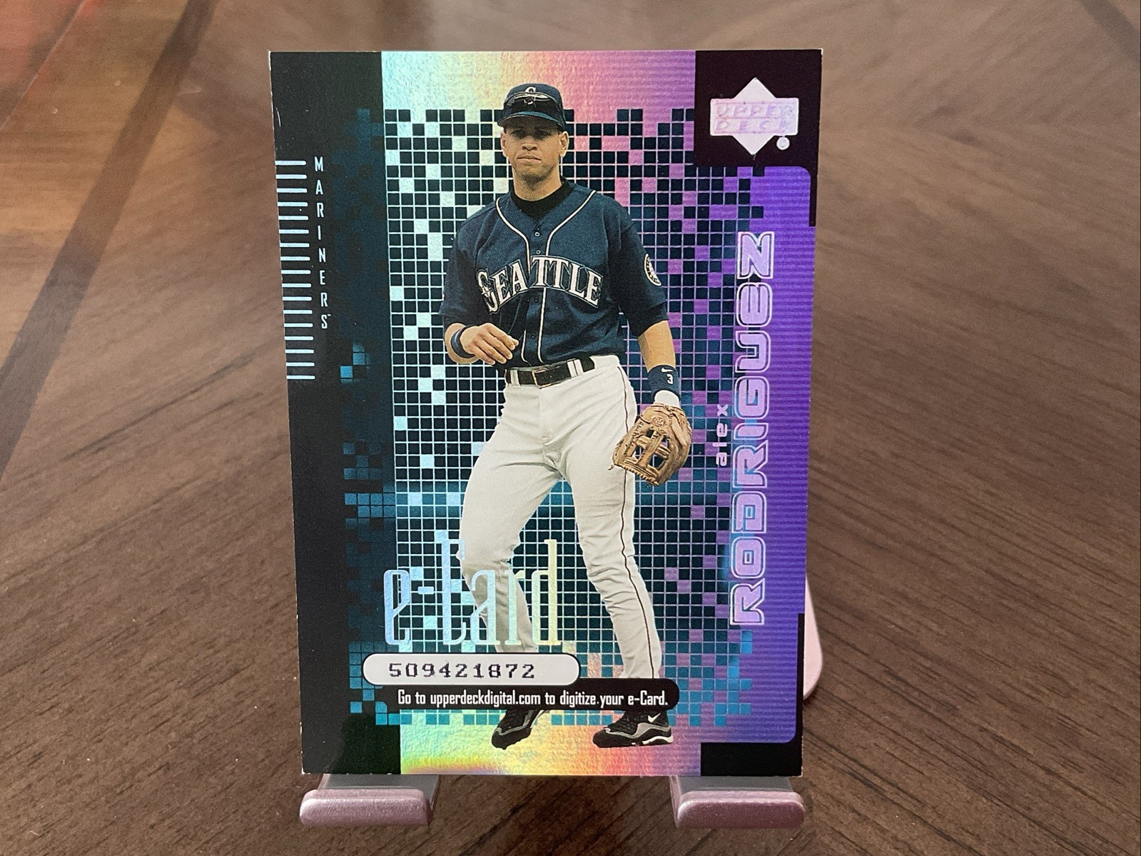 2000 Upper Deck #E2 Alex Rodriguez e-Cards