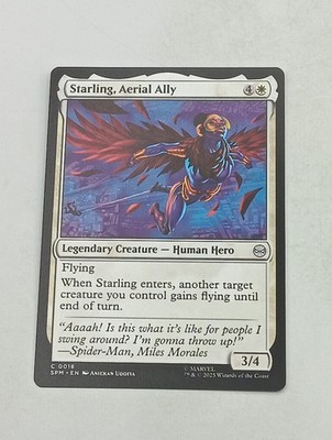 Magic the Gathering Einzelkarte Starling, Aerial Ally bespielt