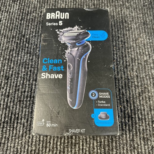 Braun Series 5 Easy Clean Elektrorasierer Herren & Trimmer Nass Trocken Rasur 5118s