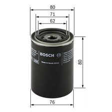 BOSCH Ölfilter F 026 407 005 Anschraubfilter für SAAB 99 900 90 9000 AC4 YS3D 1