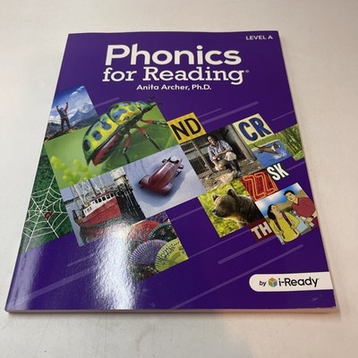 Phonics For Reading Level A Anita Archer, PH.D. By I-Ready Paperback 