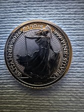 2026 1/10 oz Solid Silver .999 Fine Britannia Coin from Royal Mint * Free P&P *