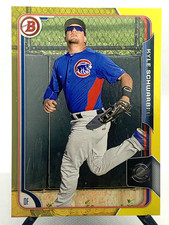2015 Bowman - Prospects Kyle Schwarber #BP58 Yellow (RC)