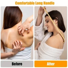 3 Pack Natural Bamboo Back Scratcher Long Reach Pick Itch Relief Tool Portable