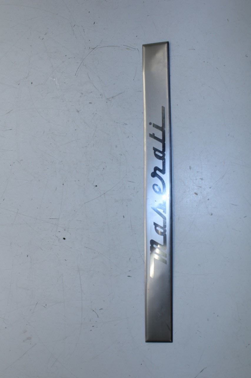 2017-21 Maserati Ghibli Front Right and Left Side Door Step Sill Plate 670013727