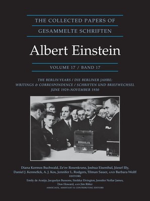 Albert Einstein | The Collected Papers of Albert Einstein, Volume 17...