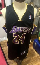 Kobe Bryant Los Angeles Lakers  Adidas Black Alternate NBA Jersey Men’s 48/XL