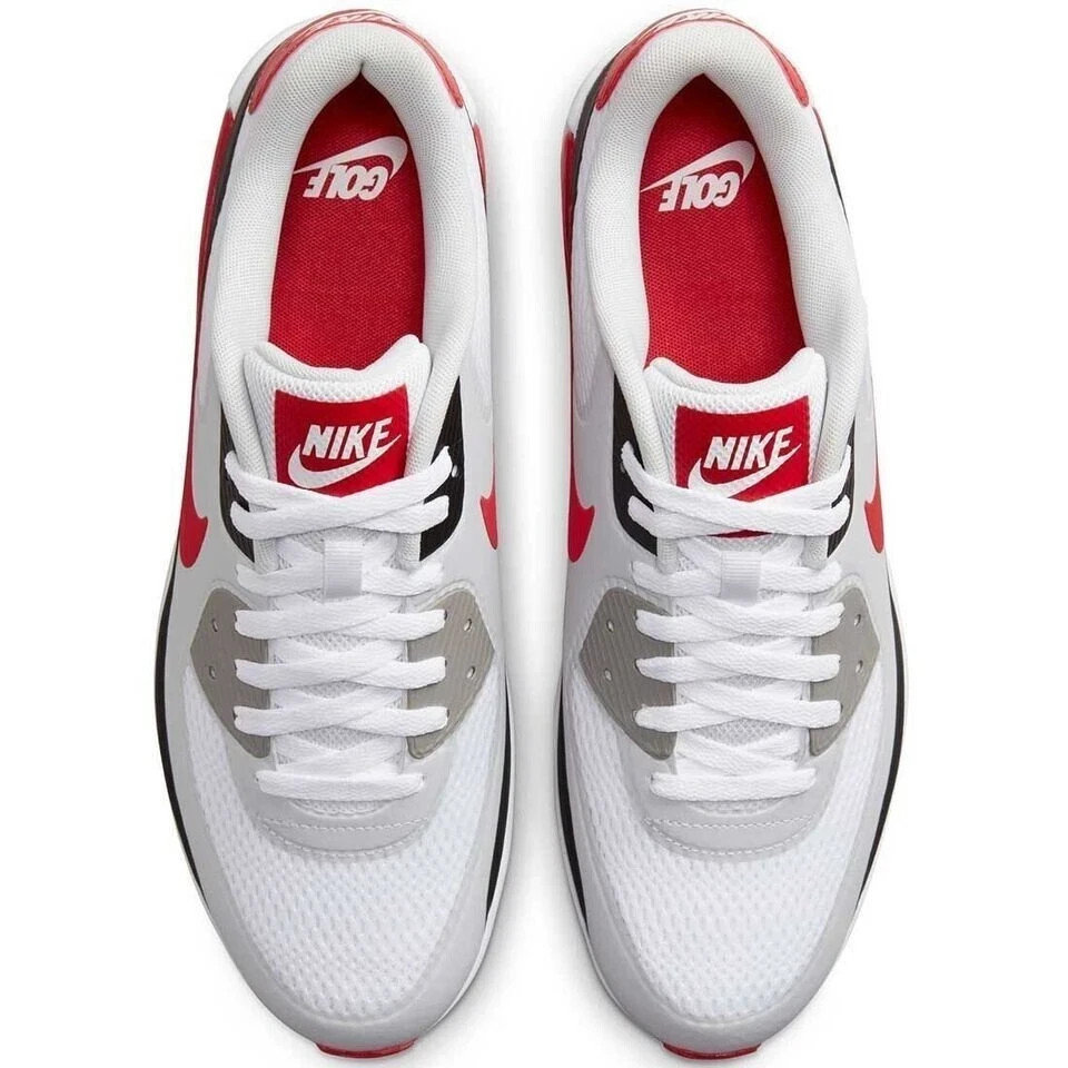 New Air Max 90 Golf TB Men's Multi Size White/ Red-Black DX5999