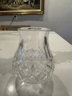 Beautiful Vintage Waterford Crystal Hurricane Candle Globe In Colleen Pattern
