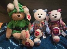 Gallery Treasures I Love Lucy Episode Bears--Set of 3 With original paper tags