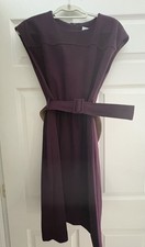Calvin Klein Women's Burgundy Sleeveless dress Size 8 worn once