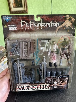 McFarlane Toys Monsters Dr. Frankenstein Playset Series Two 1998 New