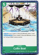 Coffin Boat OP14-039 Uncommon The Azure Sea's Seven One Piece Near Mint