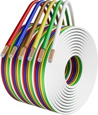 Long 14 Gauge 30 Ft 6-way Conductor Trailer Wiring Harness Bonded Stranded Cca