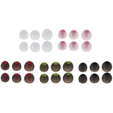 Earbud Tips Soft Silicone Earbuds Tips for in-Ear Headphones Inner Hole 3.8mm