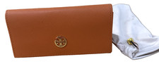 Tory Burch Large Orange Magnetic Sunglasses Eyeglasses Case and Bag