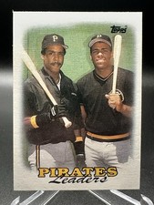 1988 Topps - Team Leaders Barry Bonds, Bobby Bonilla #231