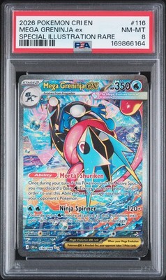 その他 Mega Greninja ex 116/086 25+ Mega Greninja ex 116/086 Me04: Chaos Rising Holo for sale