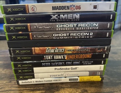 Original Xbox Game Lot Includes 11 Games