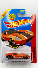2015 Hot Wheels FORD SHELBY GR-1 CONCEPT Orange/Black #178/250 HW RACE