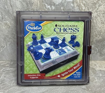 2010 ThinkFun SOLITAIRE CHESS Mind-Capturing Logic Game, Complete