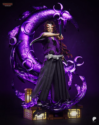 Kokushibo by Tanuki FAN ART 1:12 Statue Resin 3D Printed DIY Model Kit