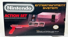Nintendo NES entertainment system - action set - NEVER USED