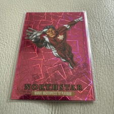 2024 Skybox Marvel Masterpieces '92 Platinum Pink Lasers 948/992 Northstar #69