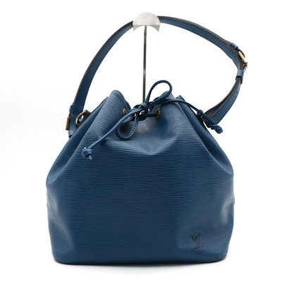 Louis Vuitton Epi Petit Noe Blue M44105 Shoulder Bag
