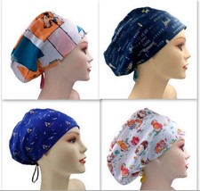 Puppies Jersey Knit Comfy Euro Adjustable Women's Work Cap