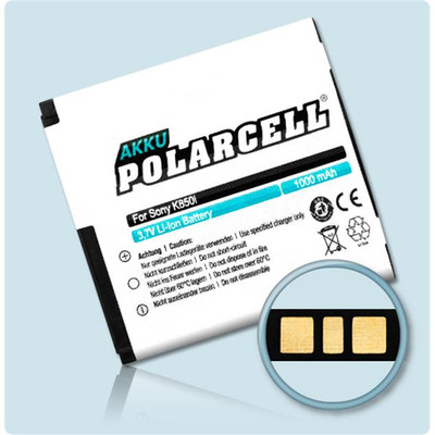 PolarCell Akku für BST-38 - Sony Ericsson T303i T650i W580i W760i W902i 950 mAh