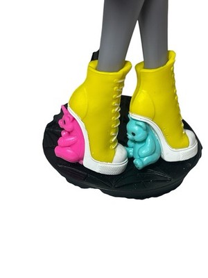 Monster High Doll Enid Sinclair Yellow Plush Stuffed Animal Shoes or Boots