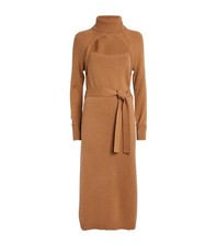 FLASH SALE! NWT $399 PAIGE Wool-Blend Cherise Midi Dress SMALL