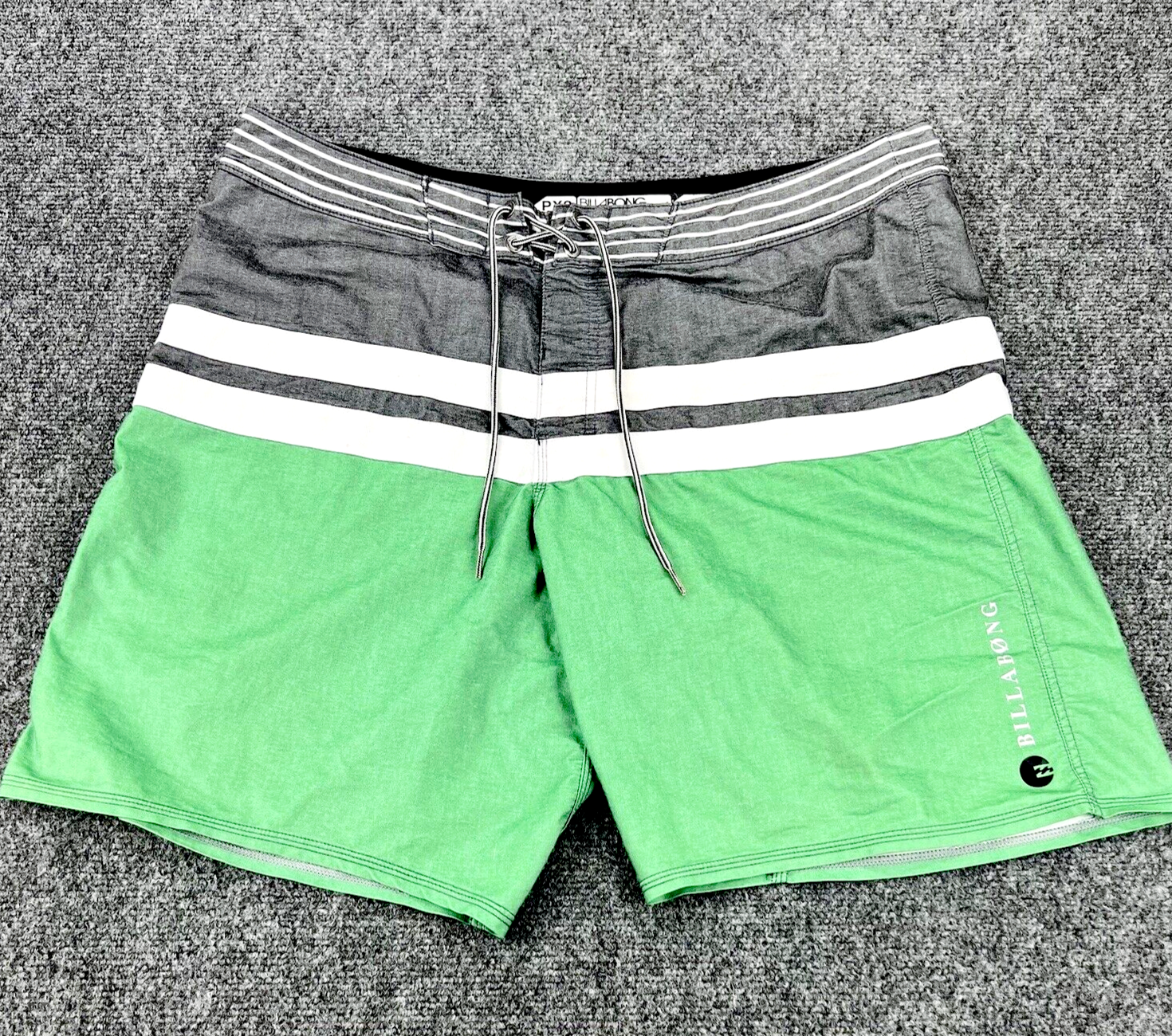Billabong Platinum X Board Shorts Men's 38 Surf Swim Trunks Beach Logo