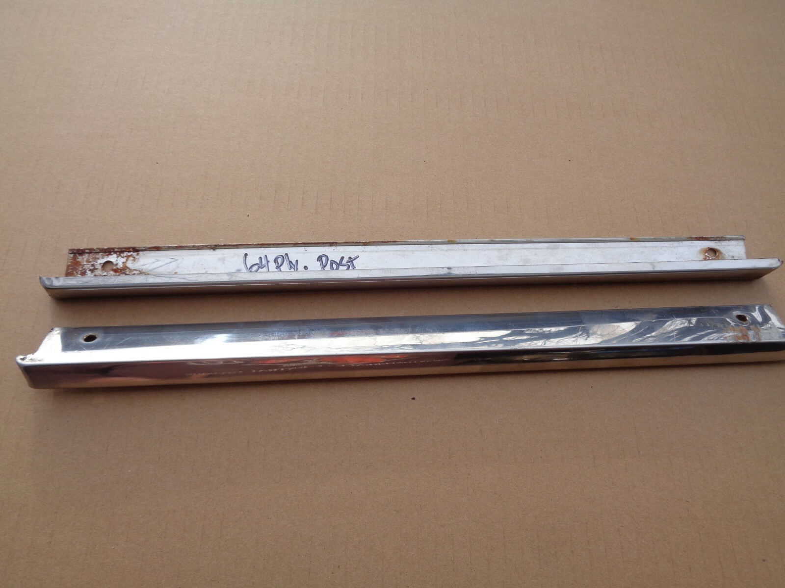 1964 Dodge Polara 330 B Body B Pillar Quarter Window Trim Mopar