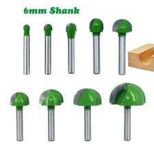 6mm Shank Ball Nose End Mill Round Nose Cove CNC Bit Radius Core Box Router Bit