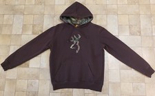 Sudadera con Capucha Browning For Her Marrón Chocolate Camuflaje Mujer Mediana