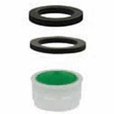 NEW PLUMB PAK PP800-202LF 55/64-27 X 55/64-27 CHROME FAUCET AERATOR INSERT