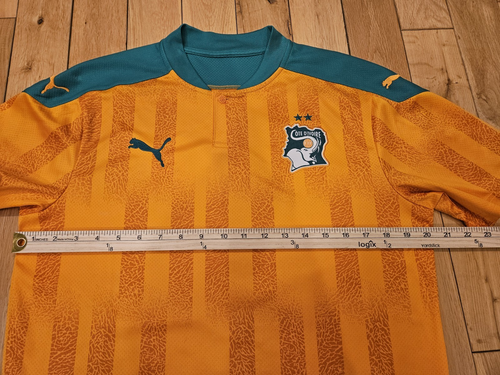 Puma FIF IVORY COAST Team 2020-21 Home Replica Soccer Jersey Kit Men's Medium - Picture 18 of 19