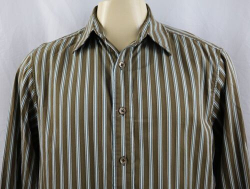 Indigo Palms Denim Company Men's Long Sleeve Casual Shirt Size L