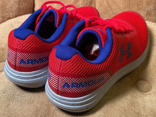 Red White Blue Under Armour 6.5Y 3020470-602 NIB - Picture 5 of 6