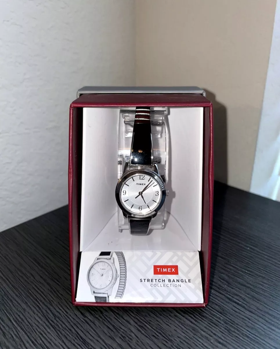 Timex stretch top bangle watch