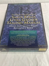 RVR 1960 BIBLIA LETRA GRANDE CON REFERENCIAS, NEGRO By B&h Espanol Editorial