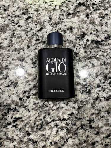 Giorgio Armani - Aqua Do Gio Profondo Eau De Parfum 2.5floz/75ml 95% Full - Picture 1 of 4