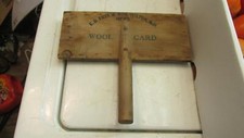 E. B. Frye 7 sons Wool Card