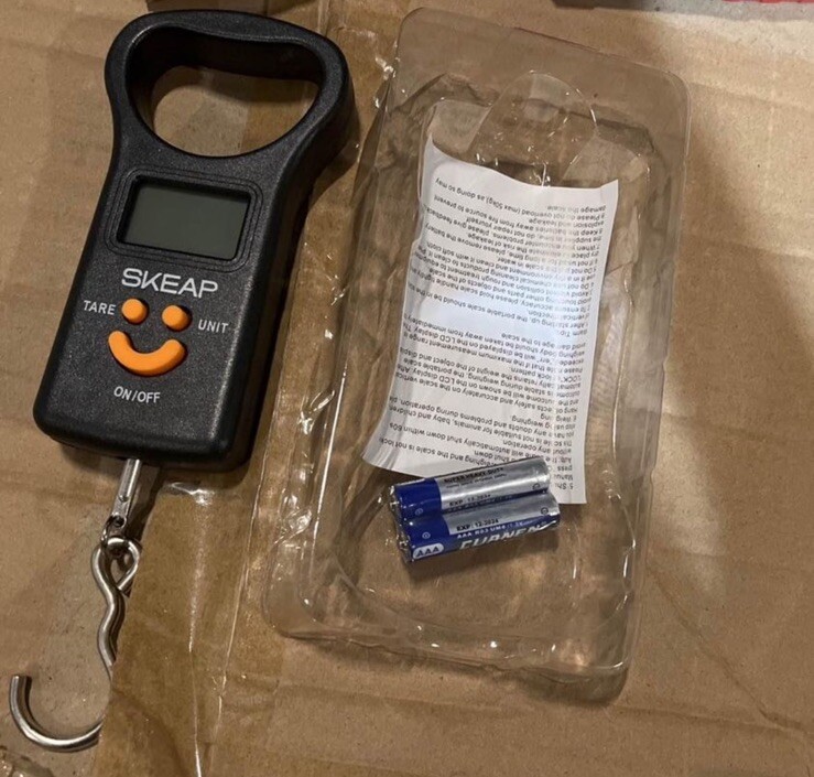 Fish Scale 50KG Hanging Scale Luggage Scale Weighing Scale